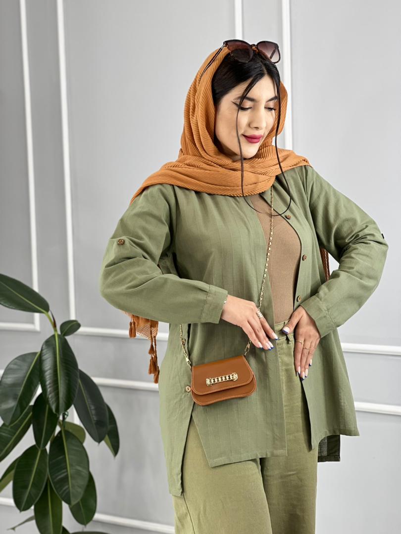 لنین دکمه چوبی فرزانه کد volga2277