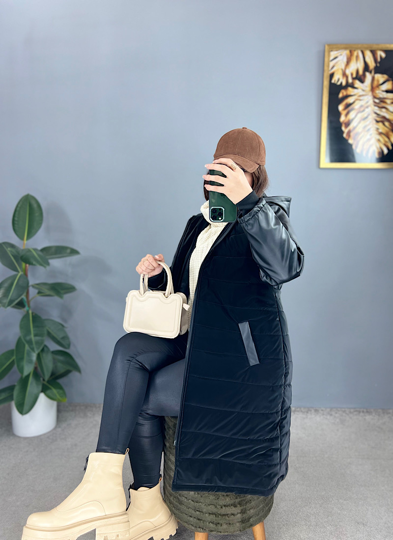کاپشن مخملی لارنس کدvolga1694