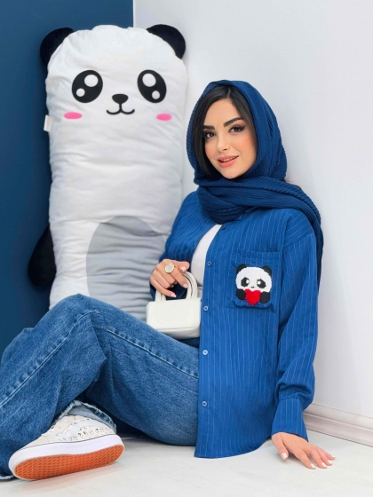 شومیز گلدوزی پانیدا کد5656