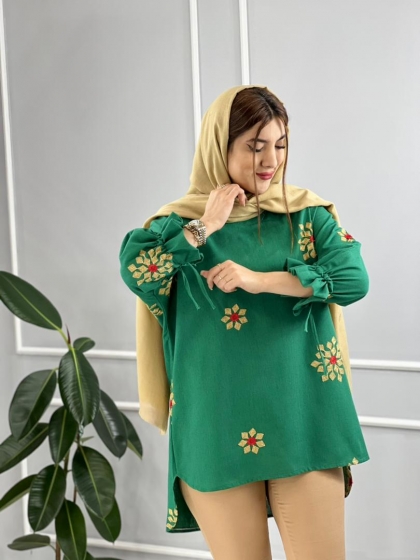 لنین جلو بسته طلاکوب جواهر کد volga2073