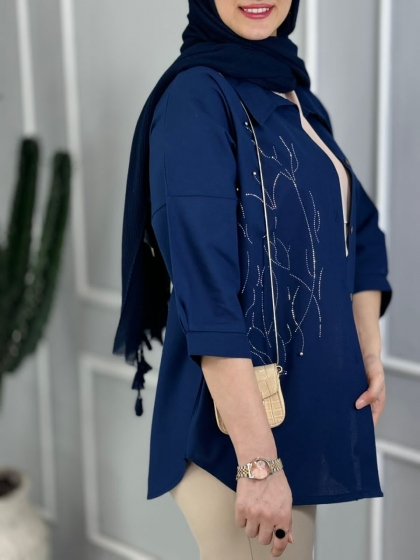 شومیز لینن لاچین کد volga3630(مرجوع شد)