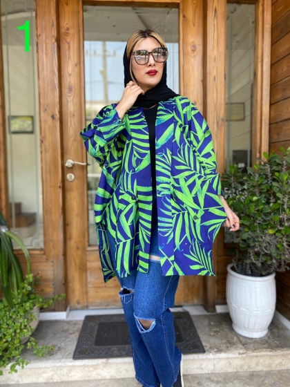 مانتو پانچ هاوایی کد 301