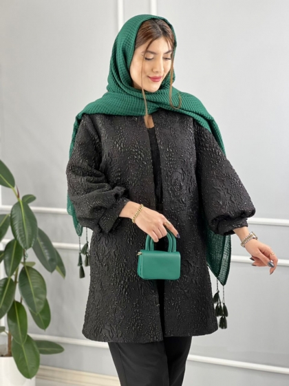 مزونی استین پفی پریماه کد volga2103