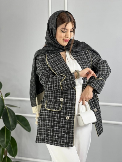 کتی مزونی نوار طلایی کد volga2022