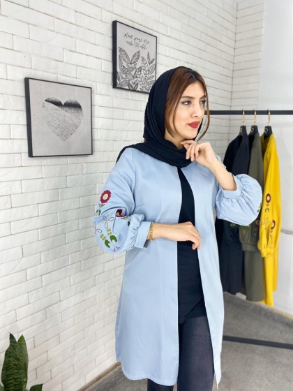مانتو گلدوزی کد 202
