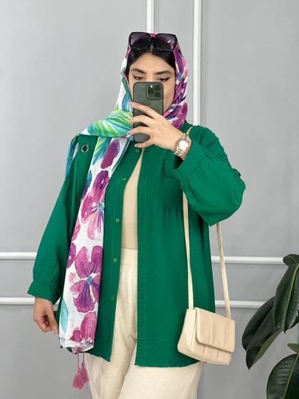 شومیز بابوس غزال کد volga2457