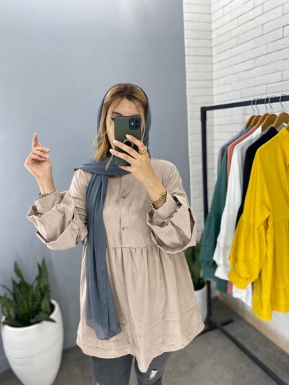 مانتو چیندار کد 319