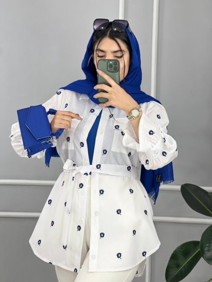 شومیز گلدوزی گیلان کد volga2619
