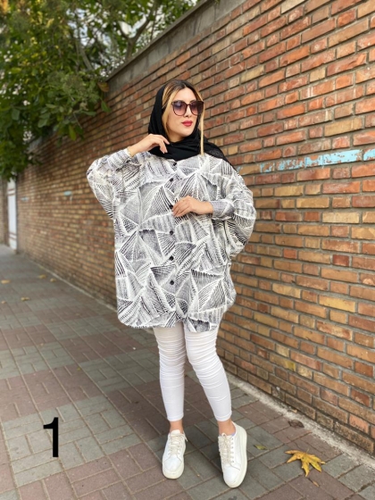 مانتو هاوایی خفاشی کد 456