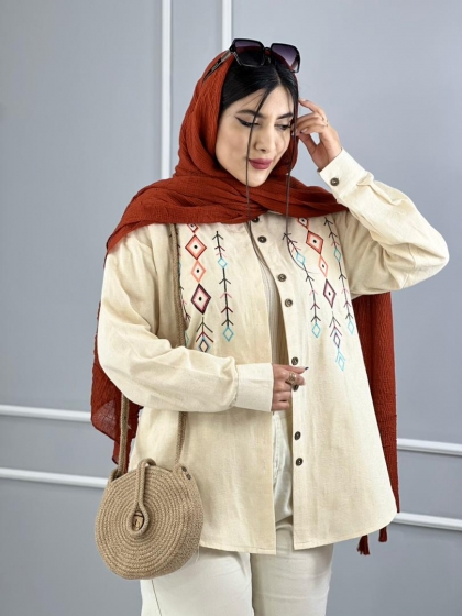لنین شومیزی ویولا کد volga2363