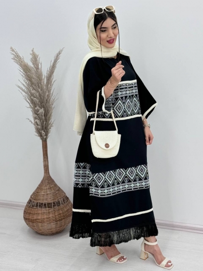 پیراهن محرمی خرجکار نجمه کد4418