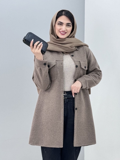 شکت بلند دو جیب پانیذ کد5434