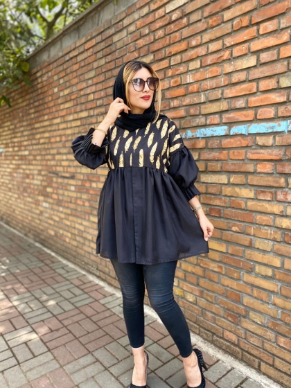 مانتو عروسکی نازلی کد 455