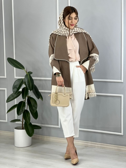 مزونی ریش ریشی طلا کد volga2055