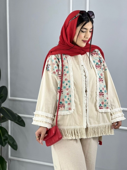 مزونی ریش ریشی جیران کد volga2347