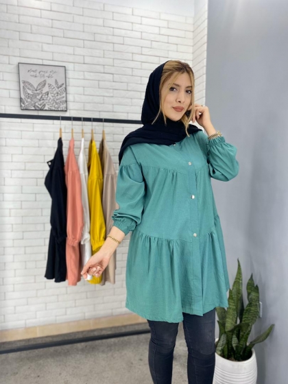 مانتو پلیسه ایلار کد 321