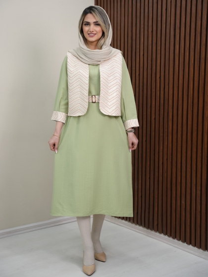 ست کمردار سنتی دلاریس کد5860