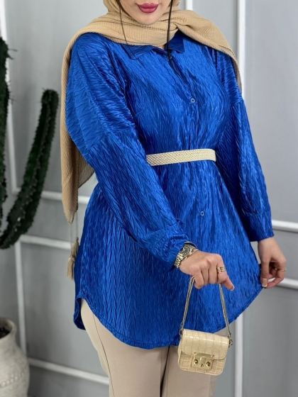 شومیز ساتن سوما کد volga3537