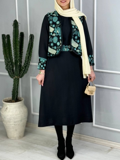 ست سه تیکه کمربنددار افسون کدvolga3790