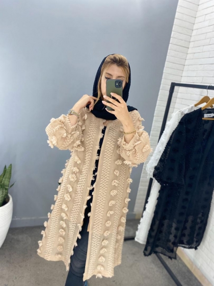 مانتو یاخما بلند کد 260