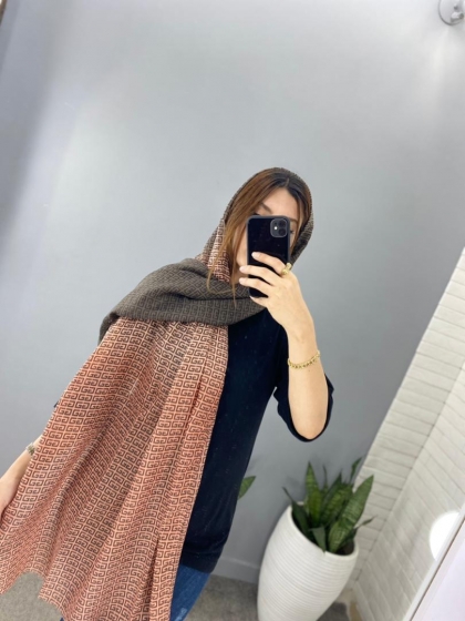 شال نخی ژاکارد کد 270