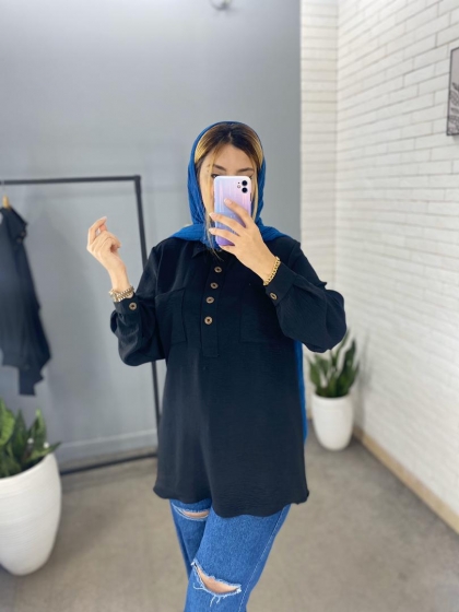 مانتو جلوبسته ابروبادی کد 442