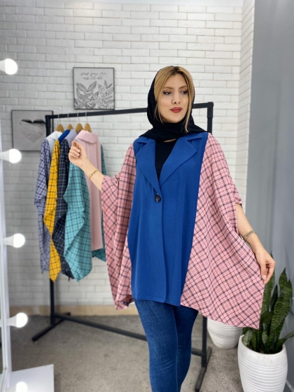 مانتو پانچ اسپرت ترکیبی کد 287