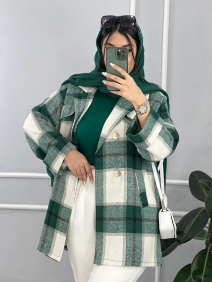 کت اور چهارخونه دونات کد volga2688