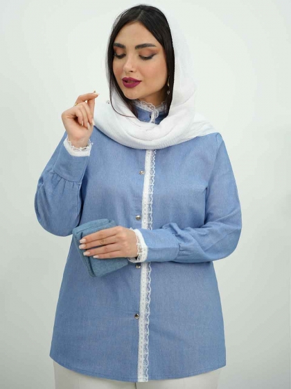 شومیز طرح جین نازان کد5852