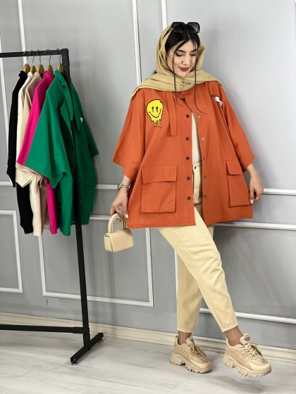 اسپرت دخترانه اموجی کد volga2384
