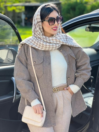 شکت دوجیب نارنگی کد volga2775