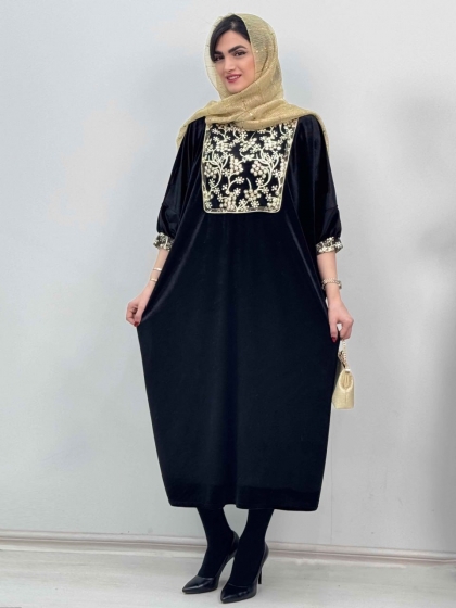 مخمل عبایی فرناز کد5214