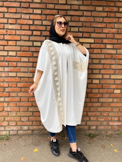 مانتو عبایی خرجکار یاخما کد351