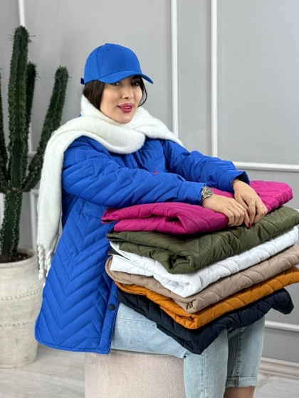 کاپشن امبردی بغل چاک کد volga3242