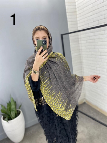 شال طرح لوزی کد 298