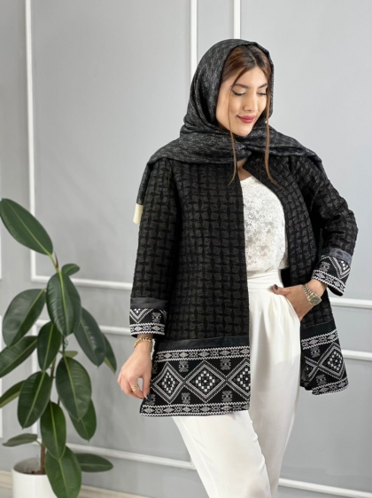 ژاکارد مزونی خرم کد volga2101