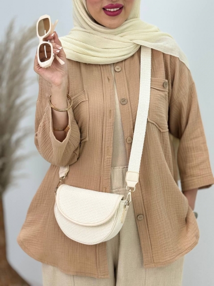 شومیز دوجیب لیا کد4386