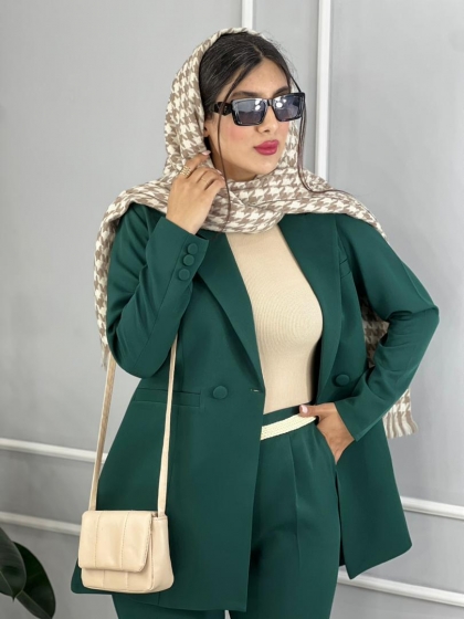 کت و شلوار یقه انگلیسی جیران کد volga2805