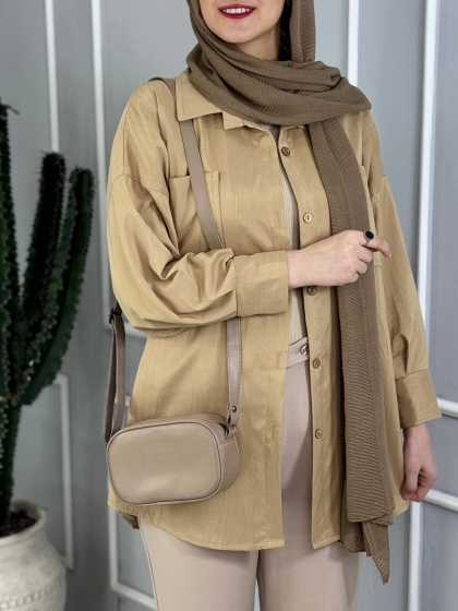 شومیز دوجیب آروما کد volga3679