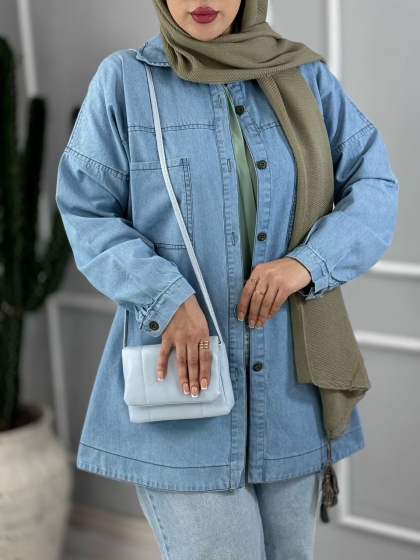 شومیز جین اسپرت کد volga3457