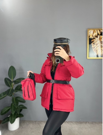 کاپشن چهارجیب کیف دار کد volga1595