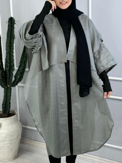 مانتو ژیله دار کد volga3597