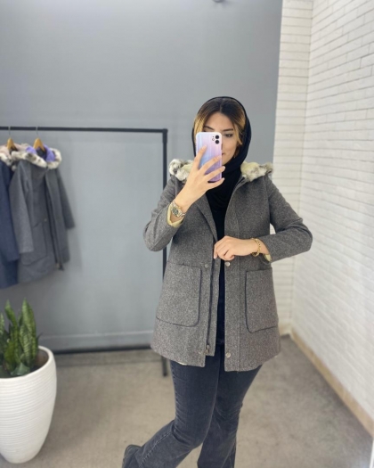 پالتو توییت استردار کد 565