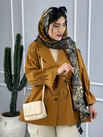 مانتو کمرگت یاقوت کد volga2714