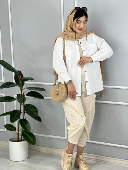 شومیزی دخترانه الیکا کد volga2358